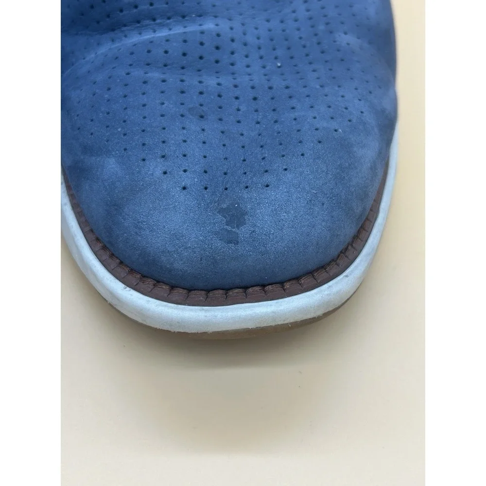 Cole Haan Grand Atlantic Mens Shoes 11M Navy Blazer Nubuck C38306 Oxford Sneaker